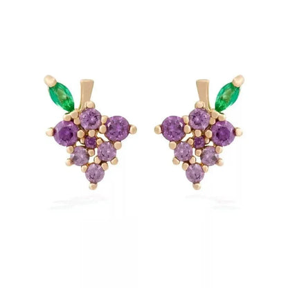 BowLift | Dainty Fruit Hoop & Stud Earrings