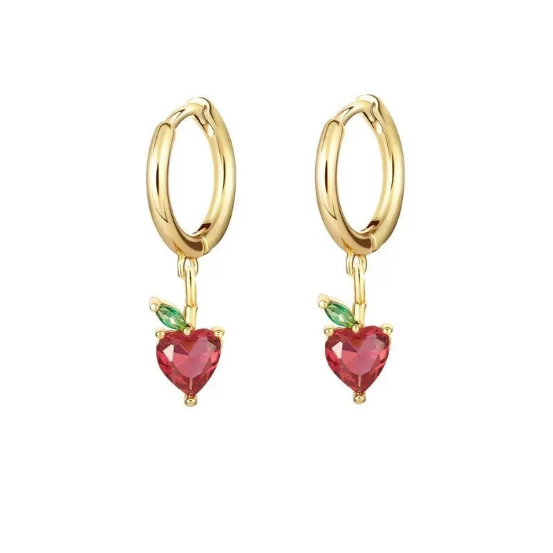BowLift | Dainty Fruit Hoop & Stud Earrings