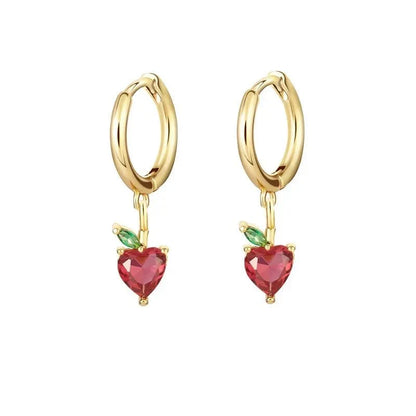 BowLift | Dainty Fruit Hoop & Stud Earrings