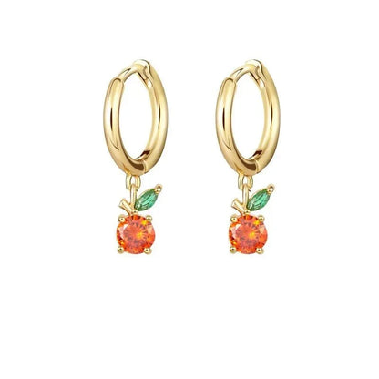 BowLift | Dainty Fruit Hoop & Stud Earrings