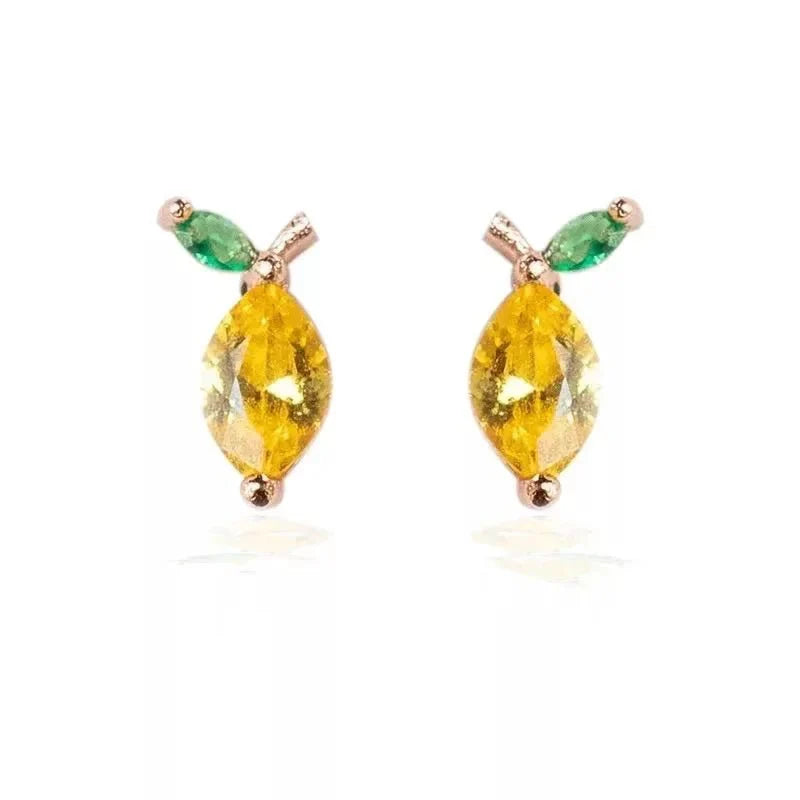 BowLift | Dainty Fruit Hoop & Stud Earrings