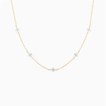 BowLift | Dainty Tiny Flowers Necklace
