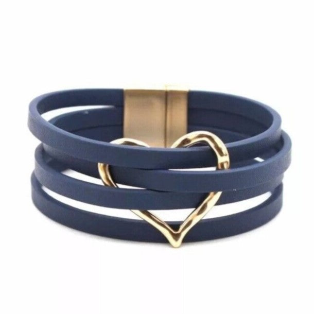 Frendorf | Multi-layered O-leather wrap bracelet