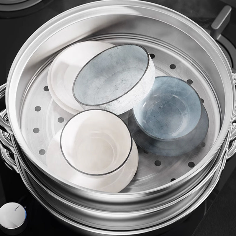 BowLift | NutriSteam | 3-Tier Stainless Steel Steamer – Healthy Cooking Made Easy