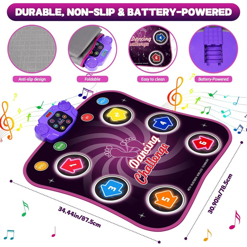 Skanto Skanto | Interactive Dance Mat with 5 Levels of Fun and Challenges for Kids