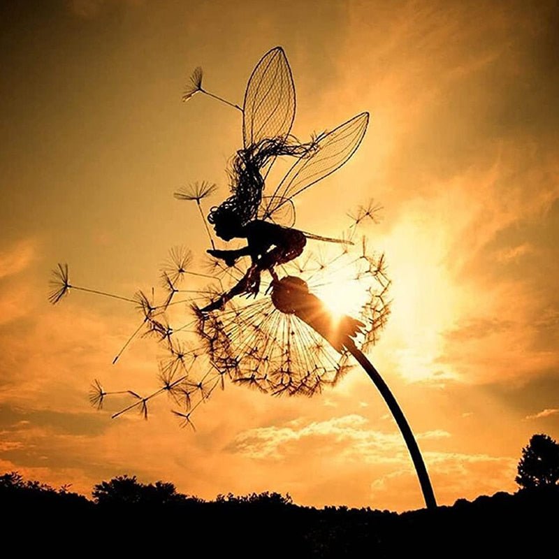 Kalsten | Dancing Fairy Statue Steel - FairyDancer™