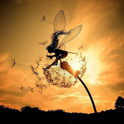 Kalsten | Dancing Fairy Statue Steel - FairyDancer™