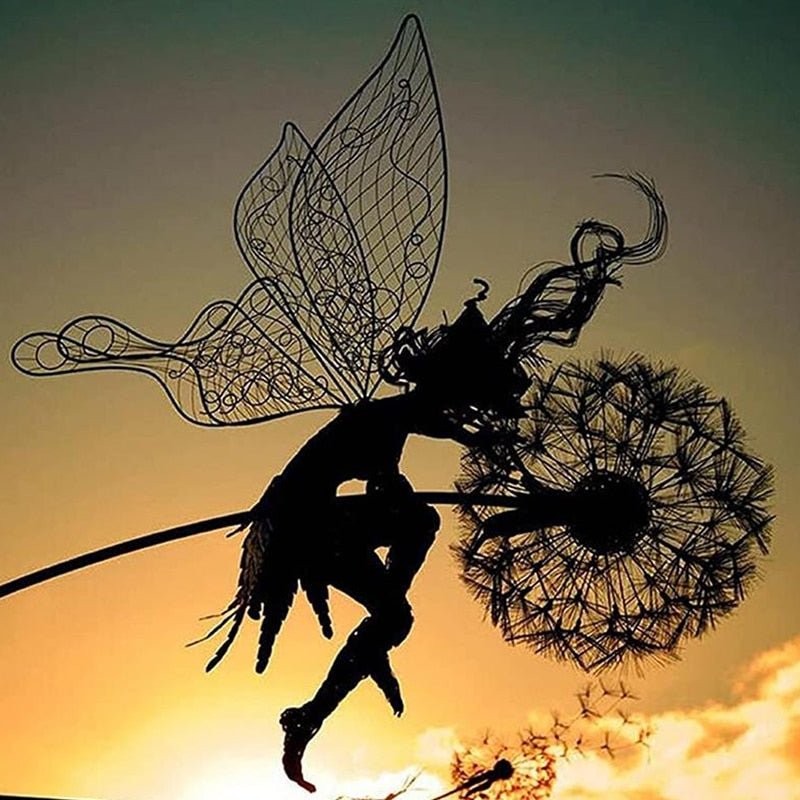 Kalsten | Dancing Fairy Statue Steel - FairyDancer™