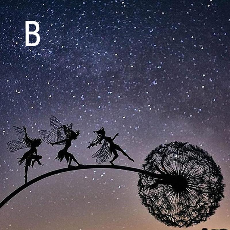 Skanto | Dancing Fairy Statue Steel Garden