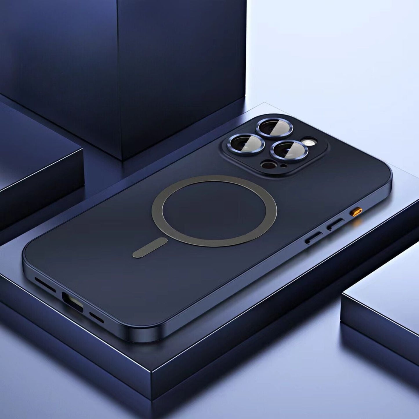 Skanto | Magnetic Metal Case for iPhone – Robust Protection with a Sleek Design and MagSafe Compatibility