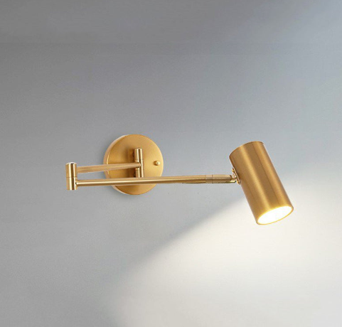 Telescopic Swiveling Wall Light – Modern LED Lighting for Flexible Room Design | Brehn