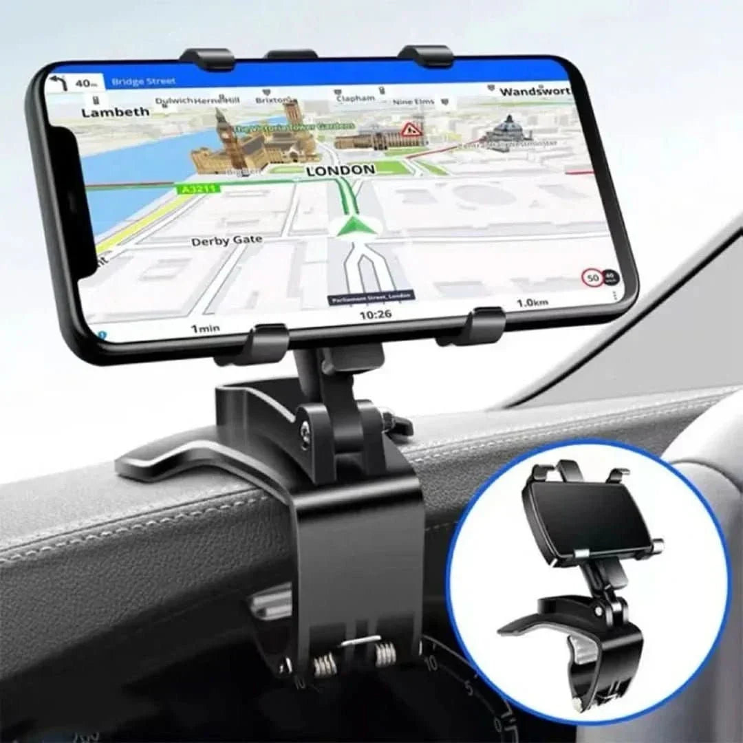 BowLift | Universal Rotatable Phone Holder for Car – Safe and Hands-Free Navigation
