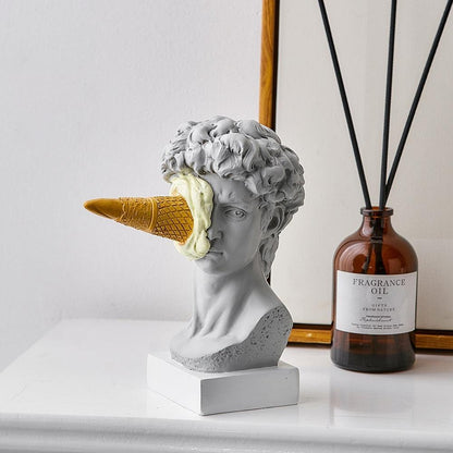 Skanto | Frendorf Figure Ice Cream Face Art Sculpture