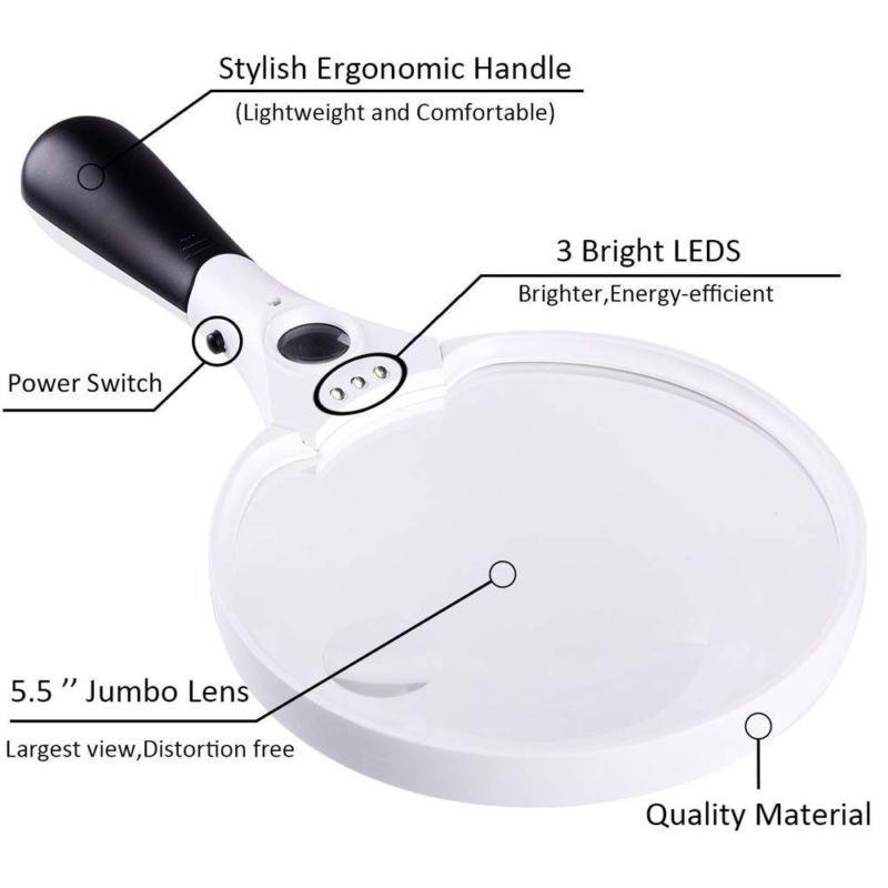 Skanto | LED Reading Magnifier
