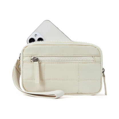 Skanto | Stylish Nylon Wristlet Wallet with Multiple Compartments