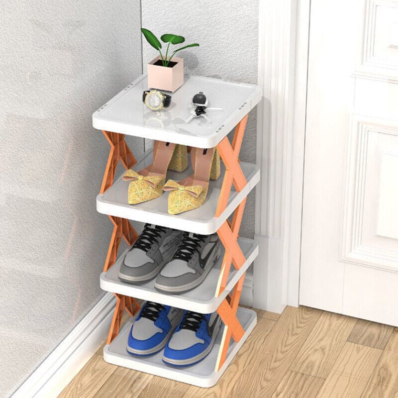 Vertical Shoe Rack | Space-Saving Multi-Tier Storage Skanto