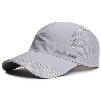 Lightweight, breathable sports cap, adjustable outdoor hat