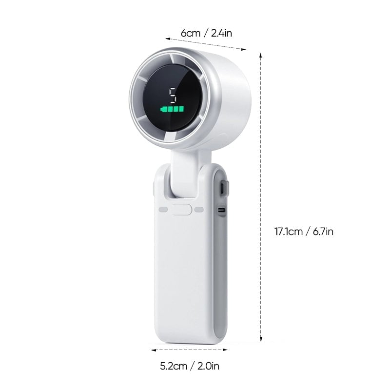 Rechargeable Handheld High-Speed Fan | Karnz