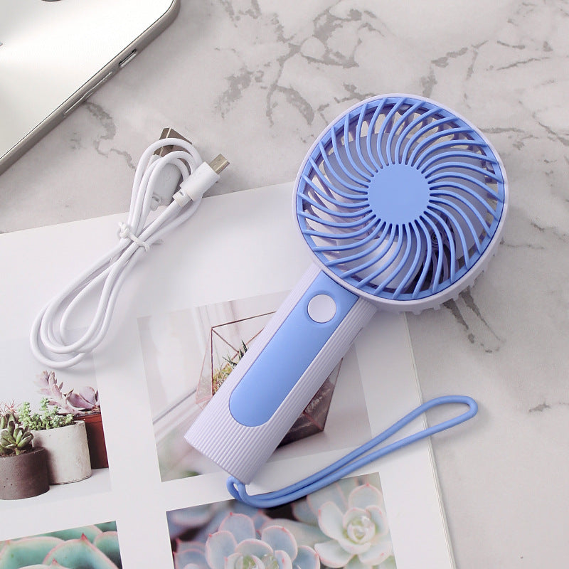 Mini Handheld USB Rechargeable Fan - 3-Speed Portable Air Cooler | Karnz