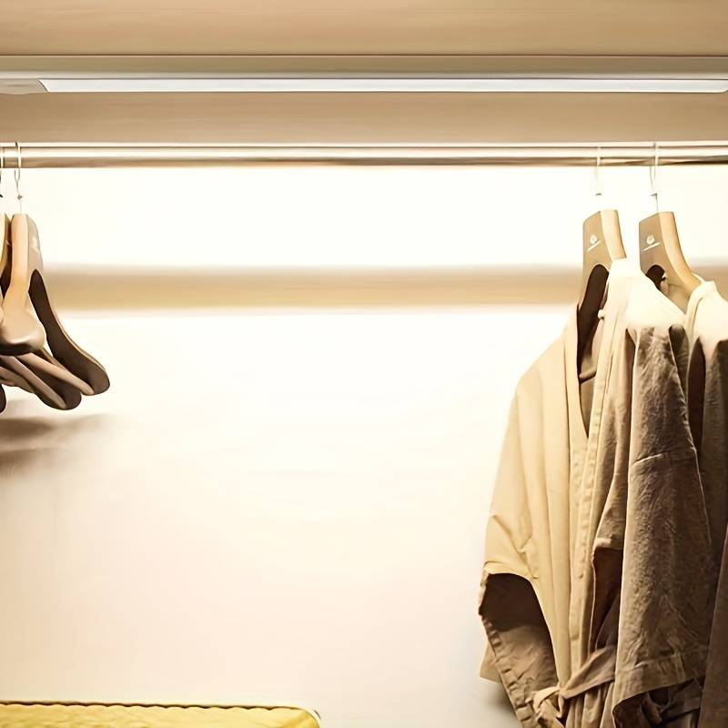 BowLift | Ultra-Thin LED GlowLight – USB Rechargeable Motion Sensor Cabinet Light with Magnetic Backing for Kitchen, Wardrobe, or Closets
