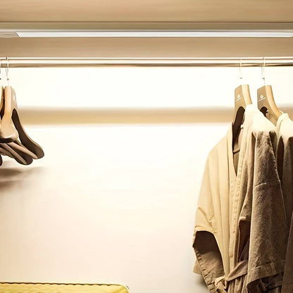 BowLift | Ultra-Thin LED GlowLight – USB Rechargeable Motion Sensor Cabinet Light with Magnetic Backing for Kitchen, Wardrobe, or Closets