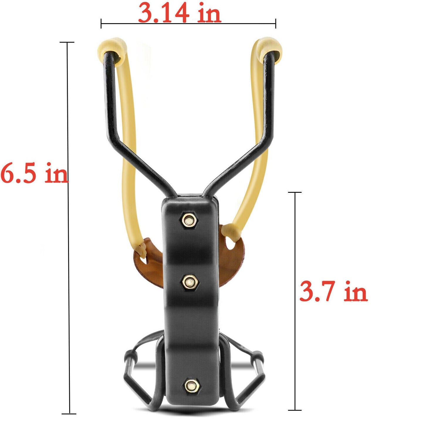 Foldable wrist slingshot.