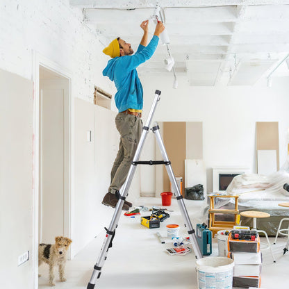 Telescoping ladder Folding ladder A-frame | Bowlift