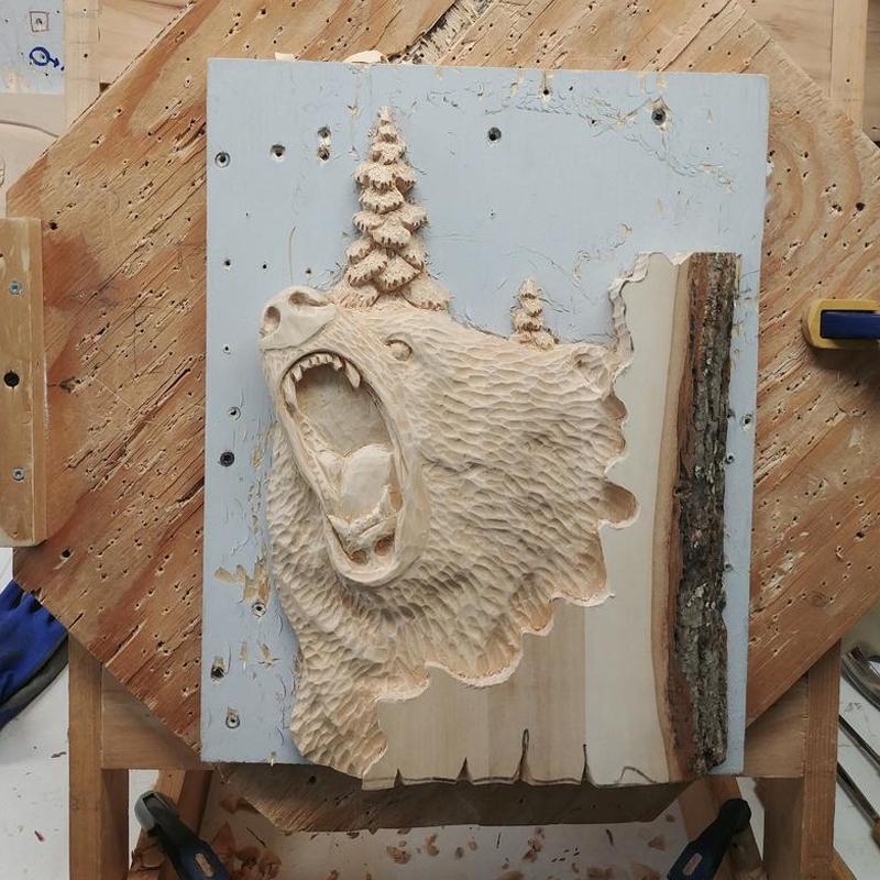 Skanto | Animal Engraving Craft Wall Decor