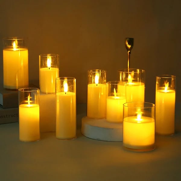 Skanto | Real Unscented LED Electronic Candles