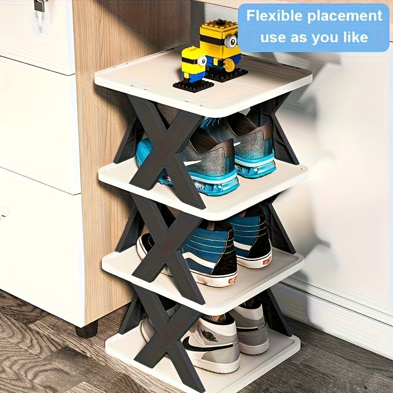 Narrow Shoe Rack Tower | Bowlift