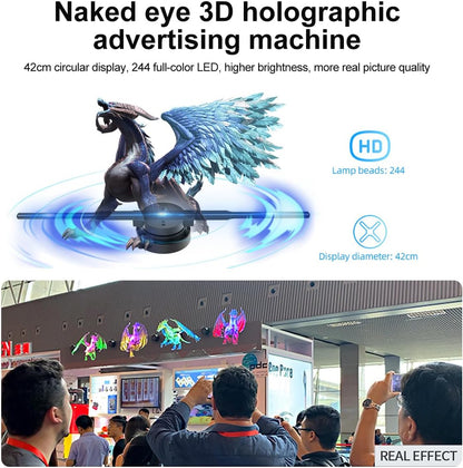 Skanto | 3D Hologram LED Fan Projector