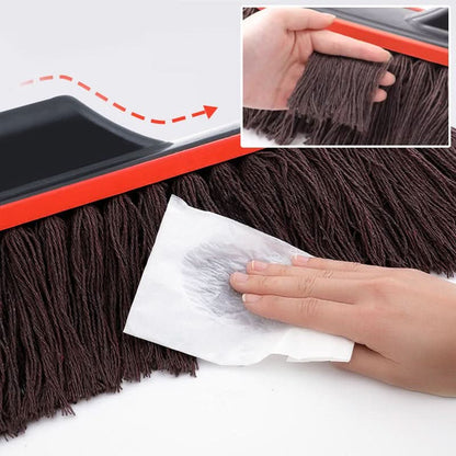 BowLift | Telescopic car dusting brush with soft cotton thread