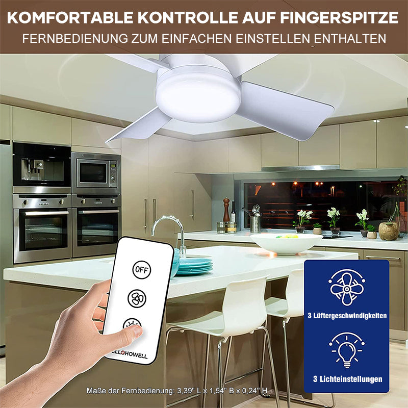 Skanto | Skanto Ceiling Fan with Light