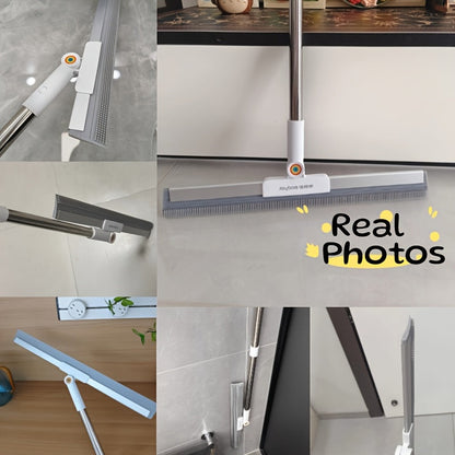 Floor wiper with rubber lip & TPE bristles | Brehn