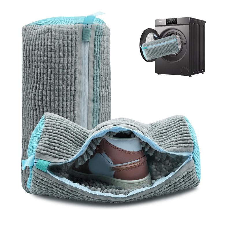 Skanto | Chenille Microfiber Shoe Wash Bag – Gentle & Effective Machine Wash Protection