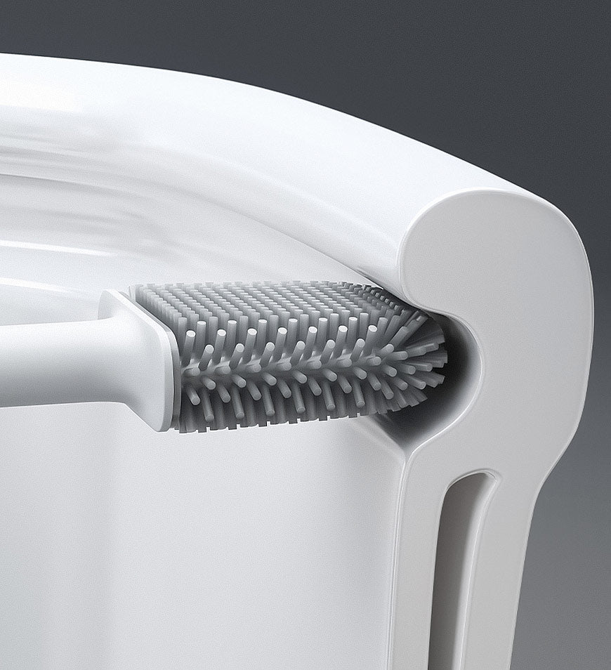 SiliClean – Antibacterial Silicone Wall Toilet Brush Skanto