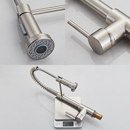 Kitchen faucet for the countertop