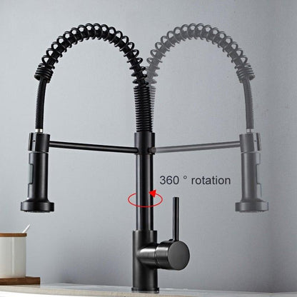 Kitchen faucet for the countertop