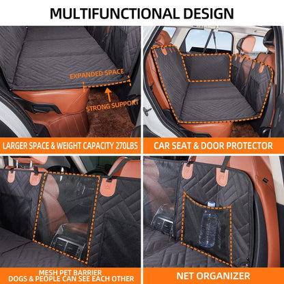 Skanto Hard Bottom Car Seat Extender for Dogs Skanto