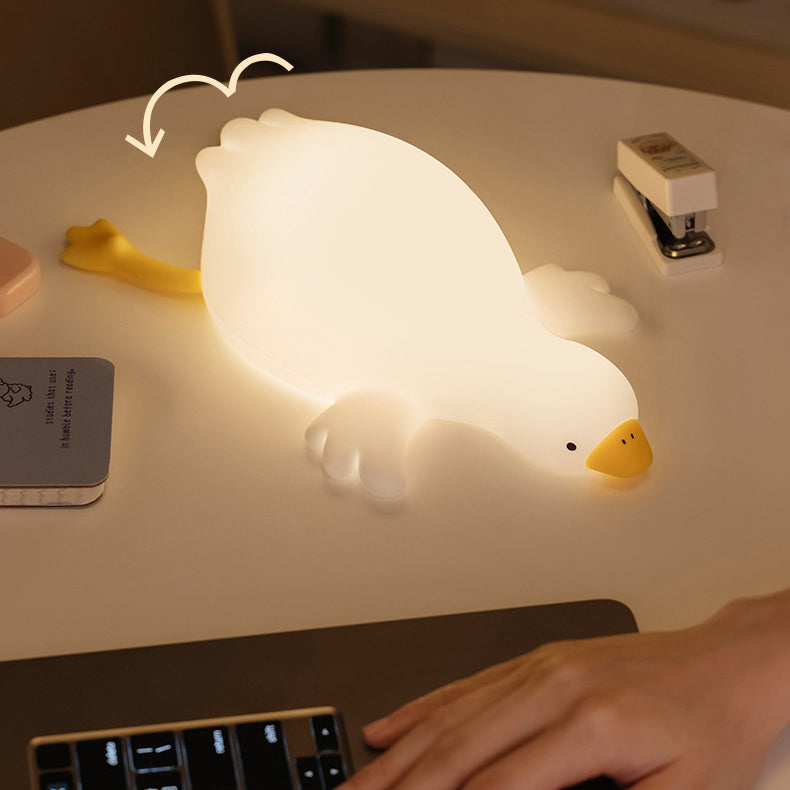 Frendorf | Large White Goose Tap Tap LED Night Lamp