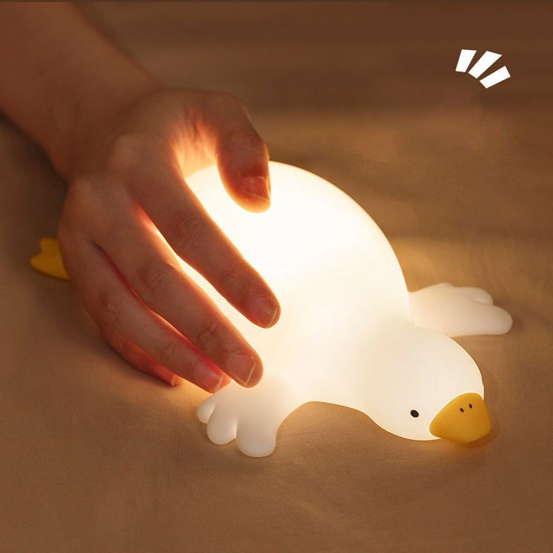 Frendorf | Large White Goose Tap Tap LED Night Lamp