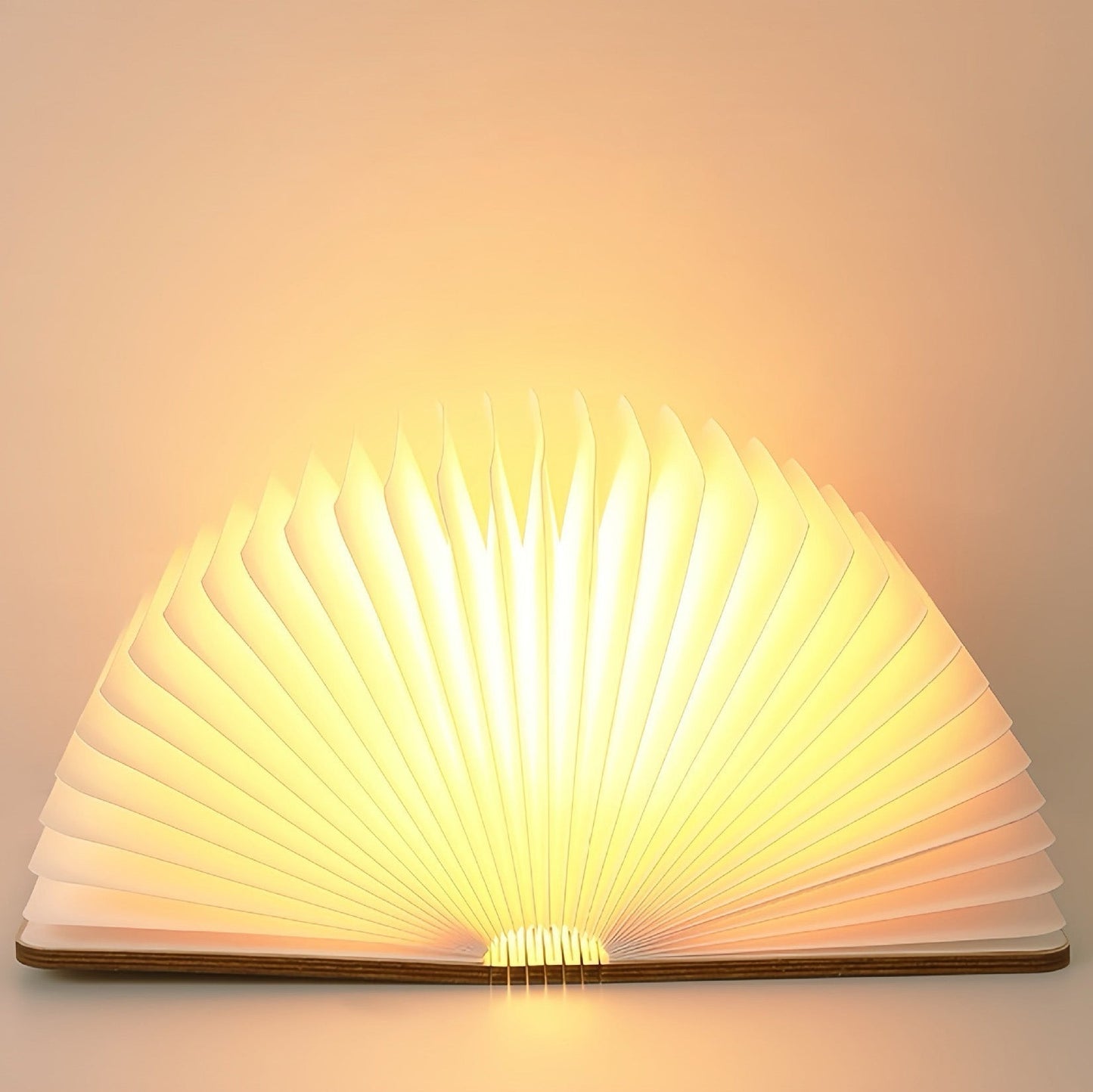 Skanto | 📖 Wooden Book Lamp - Desk Study Gift Decor Light