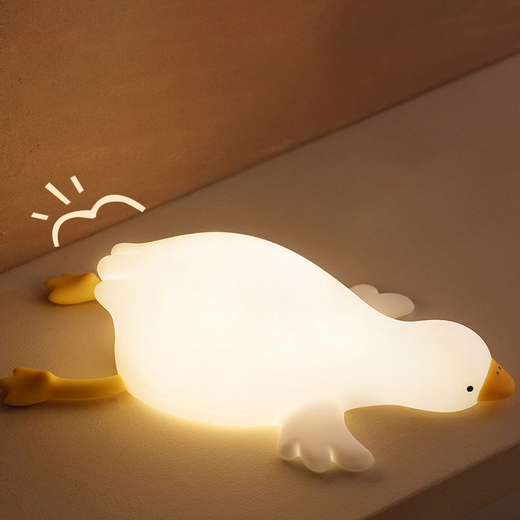 Frendorf | Large White Goose Tap Tap LED Night Lamp