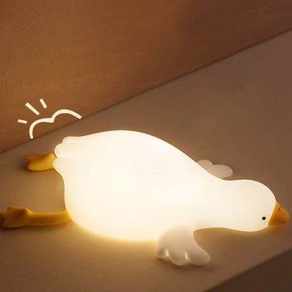 Frendorf | Large White Goose Tap Tap LED Night Lamp