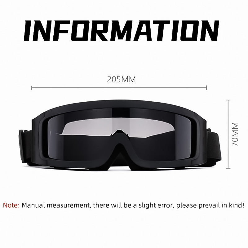 Skanto | Mistview Goggles Overlay – For Eyeglass Wearers with Interchangeable Lenses