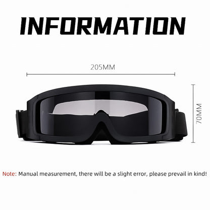 Skanto | Mistview Goggles Overlay – For Eyeglass Wearers with Interchangeable Lenses