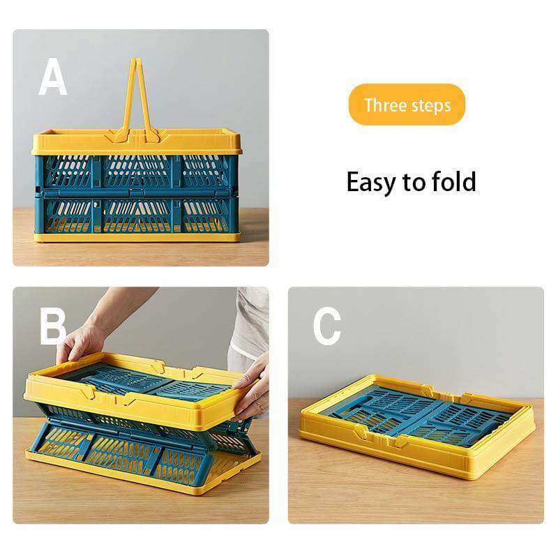 FoldaSkanto Simple Shopping Collapsible Basket | Skanto