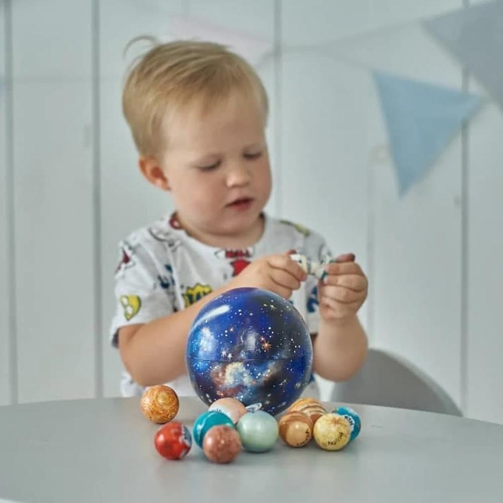 Skanto Wooden Planet Set - Educational Toy for Kids