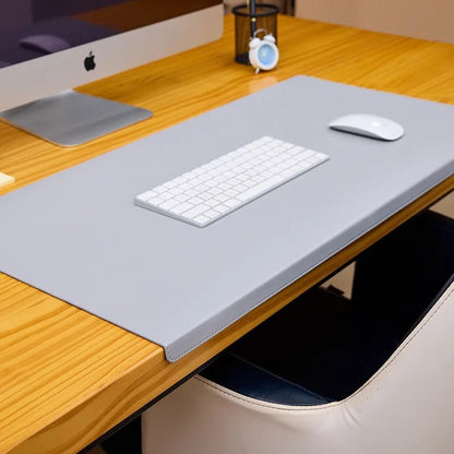 BowLift | RESTEDGE – Ergonomic PU Leather Desk Pad with Wrist & Elbow Support