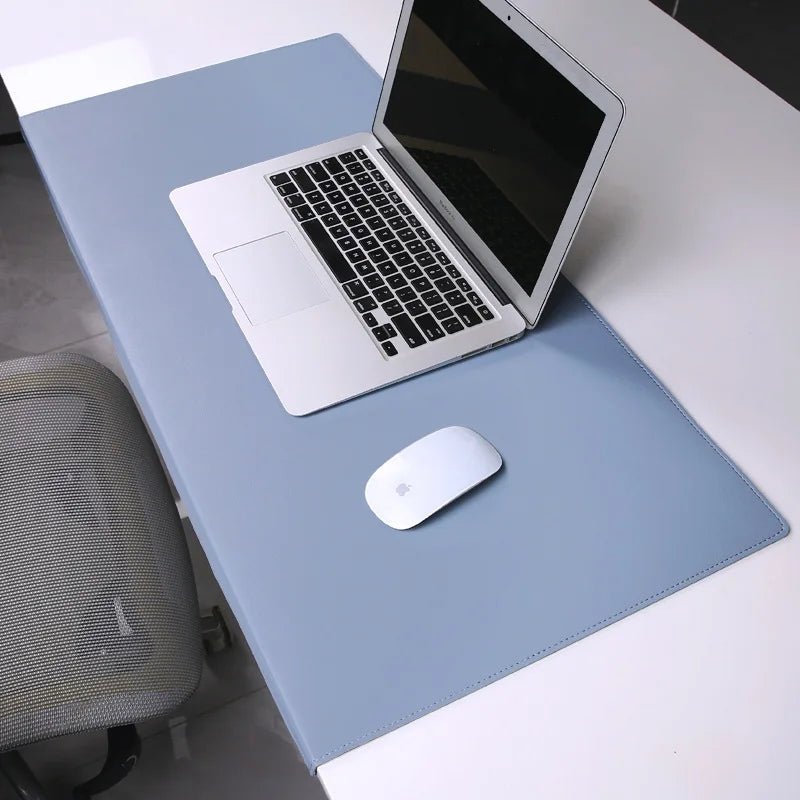 BowLift | RESTEDGE – Ergonomic PU Leather Desk Pad with Wrist & Elbow Support